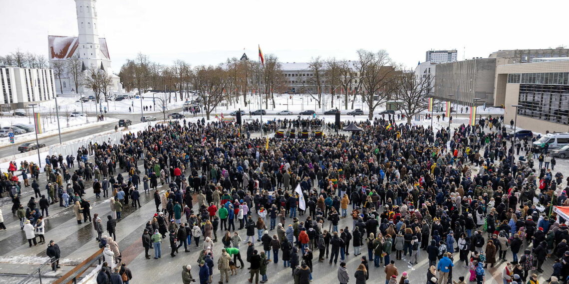 Vasario 16-osios šventė/Rolando Parafinavičiaus nuotr.