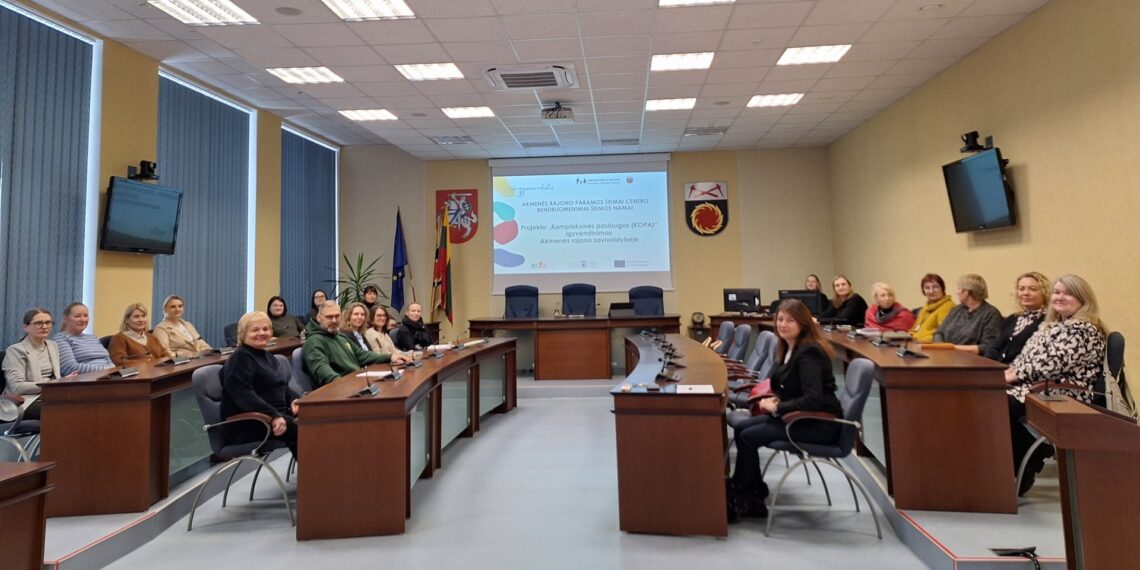 Pasitartimas dėl  pagalbos vaikams ir šeimoms/Akmenės raj.sav.nuotr.