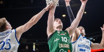 I. Brazdeikio ir Ą. Tubelio vedamas „Žalgiris“ užtikrintai įveikė  „Neptūną“