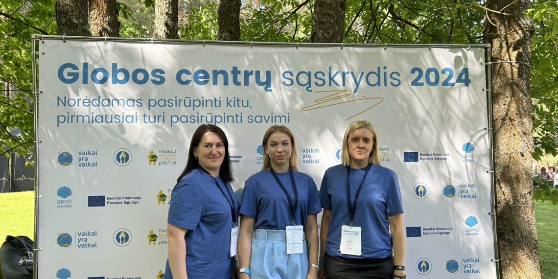 Globos centro darbuotojai/Jurbarko raj.sav.nuotr.