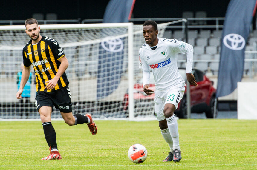 Divine’as Naah/ L.Žemgulio nuotrauka/Futbolo A lyga/https://osportas.lt/