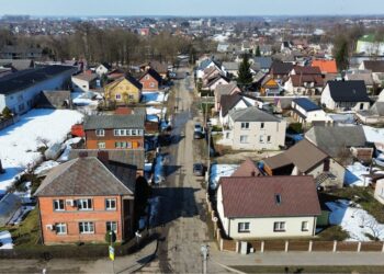 Tauragėje numatyta įrengti dviračių gatvę