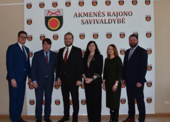 Akmenės rajone lankėsi Susisiekimo ministerijos vadovybė