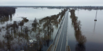 Šilutės rajono savivaldybėje paskelbta ekstremalioji situacija dėl labai aukšto vandens lygio