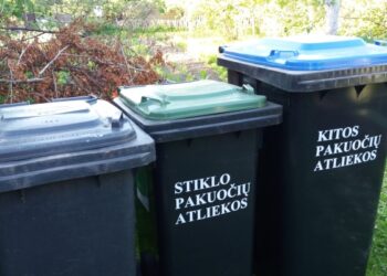 Informacija gyventojams dėl mišrių komunalinių atliekų surinkimo