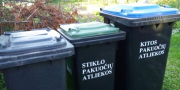 Informacija gyventojams dėl mišrių komunalinių atliekų surinkimo