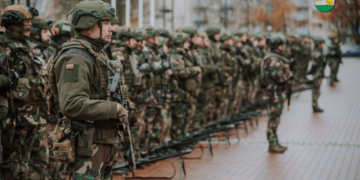 Šaulių pratybos Godlaukio kaime ir Raseinių mieste