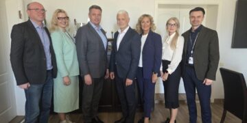 ESO vadovų vizitas/Klaipėdos raj.sav.nuotr.