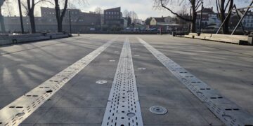 Danės skvero fontanas/Klaipėdos m.sav.nuotr.