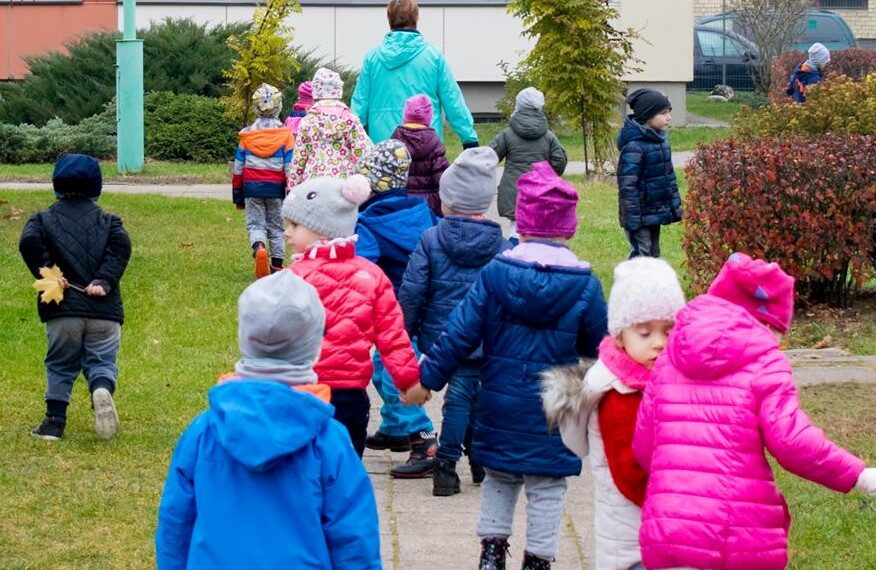 Vaikų priežiūra/Plungės raj.sav.nuotr.