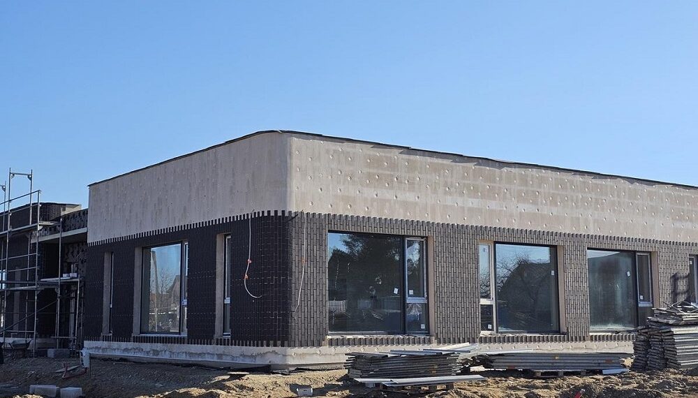 Mazūriškiuose, statomas darželis /Klaipėdos raj.sxav.nuotr.