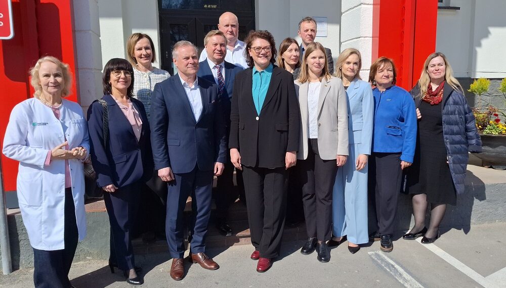 Sveikatos apsaugos ministrės vizitas/Kretingos raj.sav.nuotr.