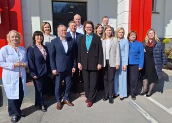 Kretingoje lankėsi sveikatos apsaugos ministrė