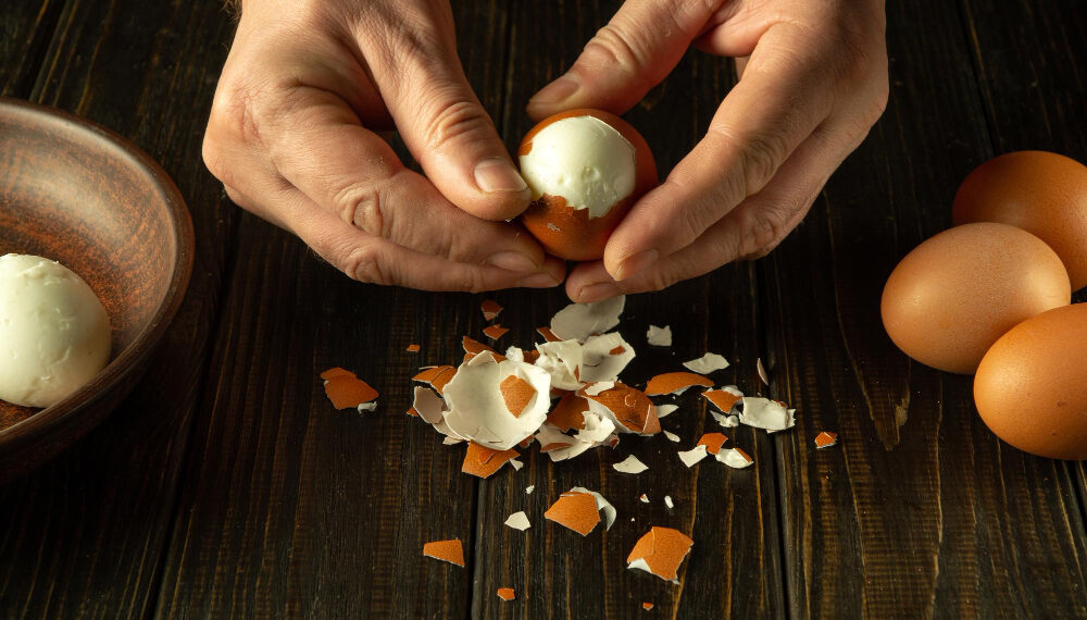 Kiaušinių lukštai / Freepik nuotr.