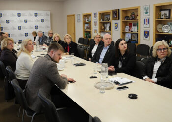 Mažeikiuose pristatyta karo komendantūrų veikla, aptartas tolesnis bendradarbiavimas