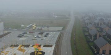 Sendvario seniūnijos Agilos gatvės rekonstrukcijos darbai/Klaipėdos raj.sav.nuotr.