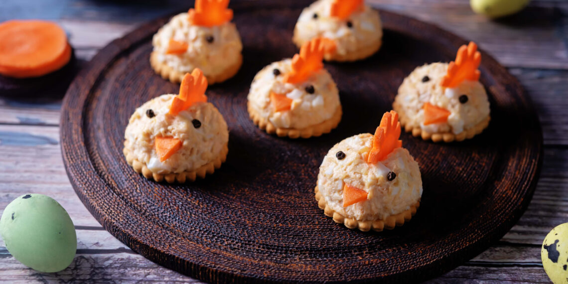 Krekeriai „viščiukai“