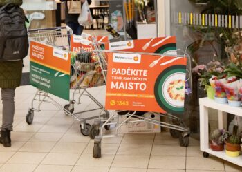 Jubiliejinė „Maisto banko“ akcija: siekiama surinkti rekordinį kiekį – 350 000 vienetų maisto