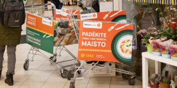 Jubiliejinė „Maisto banko“ akcija: siekiama surinkti rekordinį kiekį – 350 000 vienetų maisto