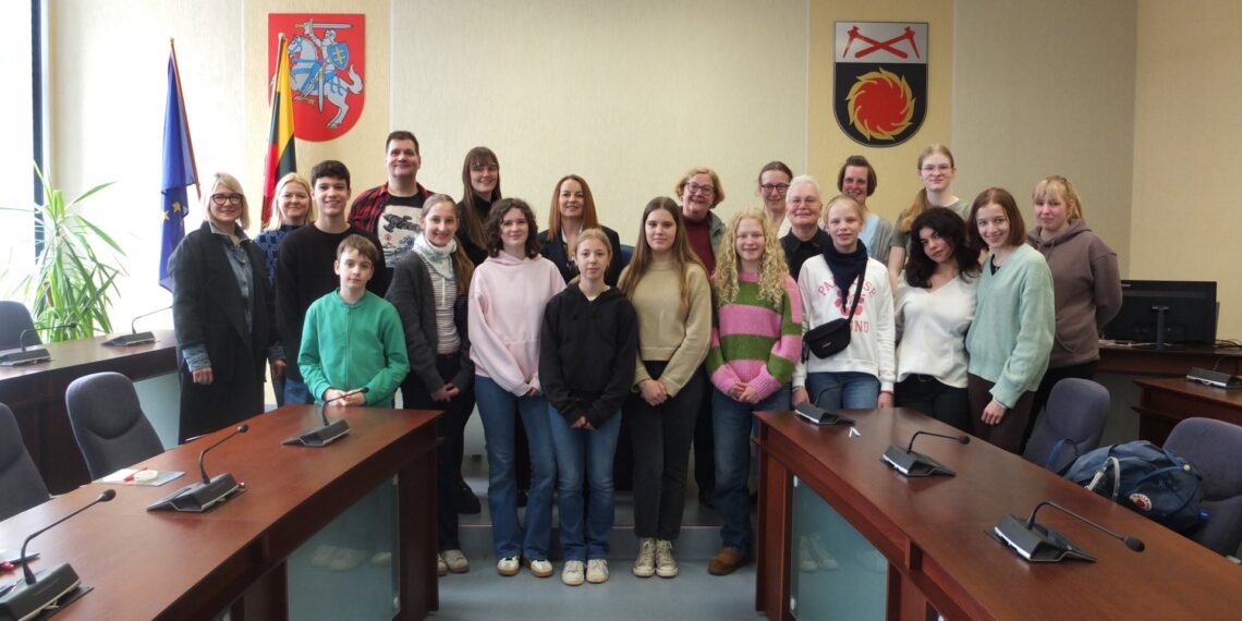 Muzikantai iš Vokietijos/Akmenės raj.sav.nuotr.