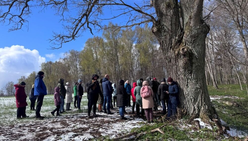 Ekskursija kuršių šventviečių takais/Mažeikų raj.sav.nuotr.