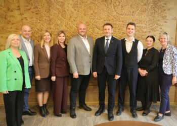 Šiauliuose svečiavosi Jelgavos delegacija