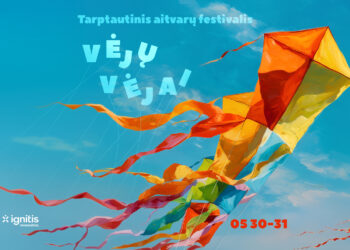 Gegužės 30-31 dienomis, net dvi dienas Klaipėdos dangų puoš įvairiausio dydžio spalvingi aitvarai