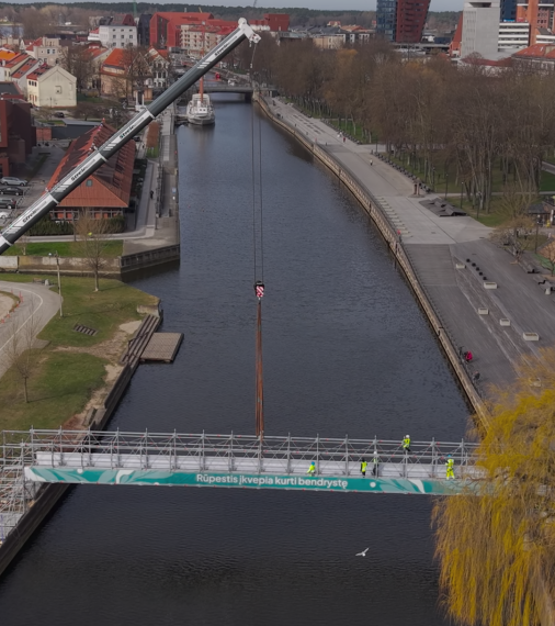 „Bendrystės tiltas“/Klaipėdos m.sav.nuotr.