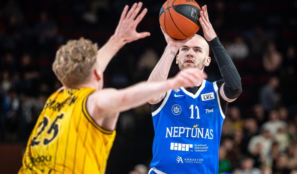 Nuostabus gynėjų duetas nukalė „Neptūnui“ svarbią pergalę prieš tiesioginius konkurentus