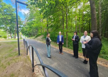 Jurbake atnaujinti dviračių ir pėsčiųjų takai