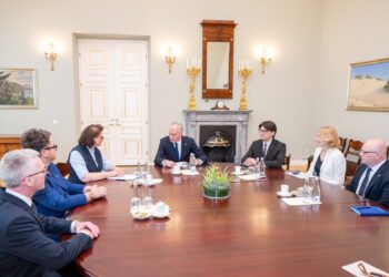 Lietuvos Respublikos Prezidentas Gitanas Nausėda susitikime aptarė sveikatos paslaugų prieinamumą regionuose