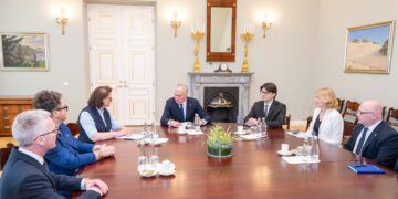 Lietuvos Respublikos Prezidentas Gitanas Nausėda susitikime aptarė sveikatos paslaugų prieinamumą regionuose