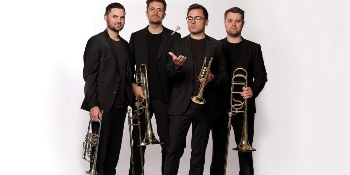 Varinių pučiamųjų kvartetas „Tetra Brass“/Palangos m.sav.nuotr.
