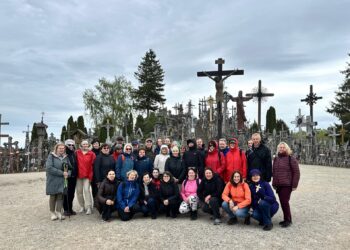 Šiauliuose surengtas Camino Lituano žygis „Lietuva eina“