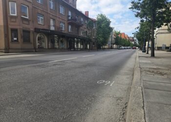 Dėl nekokybiškų darbų Liepų gatvė Klaipėdoje bus asfaltuojama iš naujo