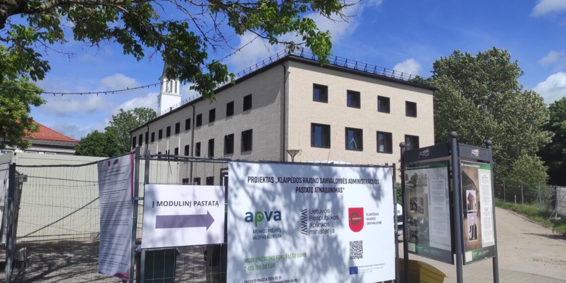 Savivaldybių viešųjų pastatų atnaujinimas/Kelmės raj.sav.nuotr.