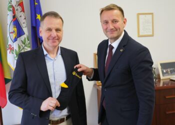 Šiaulių meras susitiko su naujuoju Respublikinės ligoninės vadovu: prasideda naujas etapas
