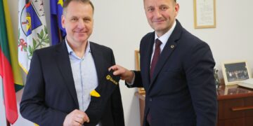 Šiaulių meras susitiko su naujuoju Respublikinės ligoninės vadovu: prasideda naujas etapas