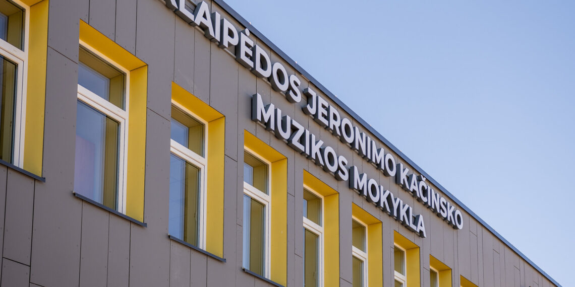 Klaipėdos Jeronimo Kačinsko muzikos mokykla/Klaipėdos m.sav.nuotr.