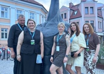 Akmenės rajono savivaldybės delegacija aplankė bičiulystės partnerius Konine (Lenkija)