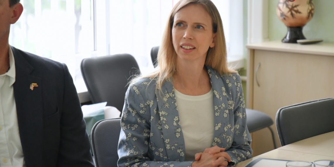 JAV ambasadorė Lietuvoje J. E. p. Kara C. McDonald/Joniškio raj.sav.nuotr.