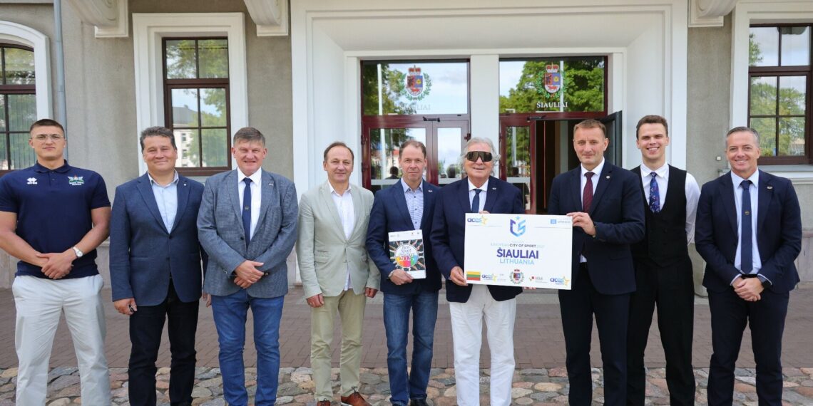 Šiauliai žengia link Europos sporto miesto 2027 vardo: mieste lankosi ACES Europe vertinimo komisija