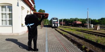 Pažintinės kelionės traukiniu/Pagėgių sav.nuotr.