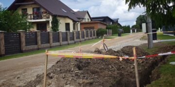 Žyliškės g.  kapitalinio remonto darbai/Šilalės raj.sav.nuotr.