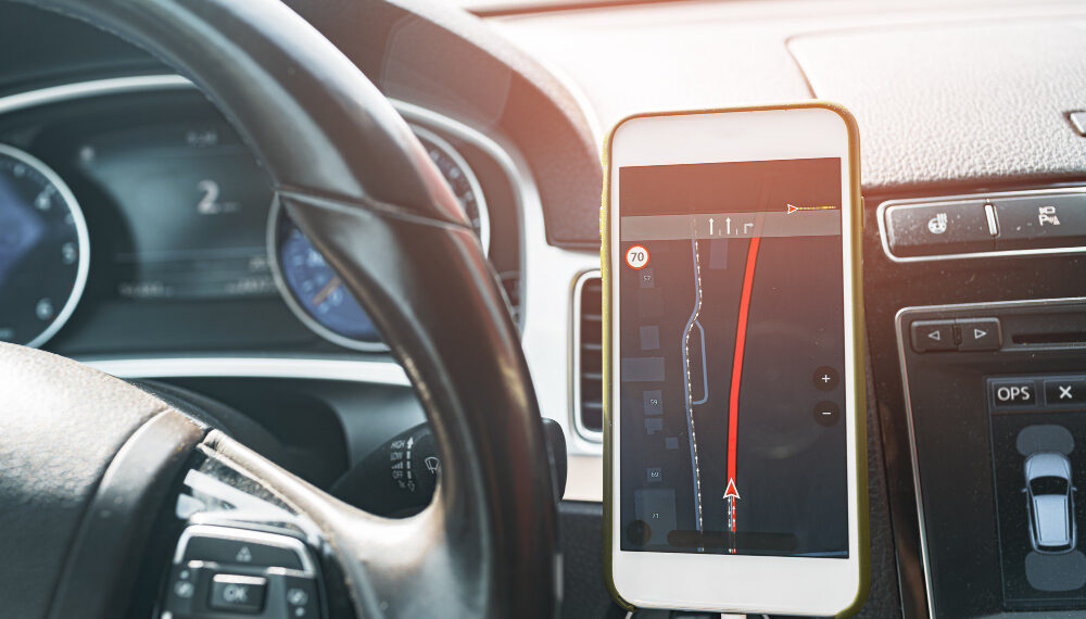 Telefonas automobilyje / Magnifik nuotr.