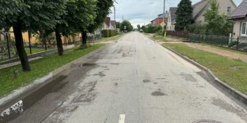 T. Ivanausko g., Tauragės m. bus atliekami lietaus nuotekų šalinimo tinklų įrengimo darbai