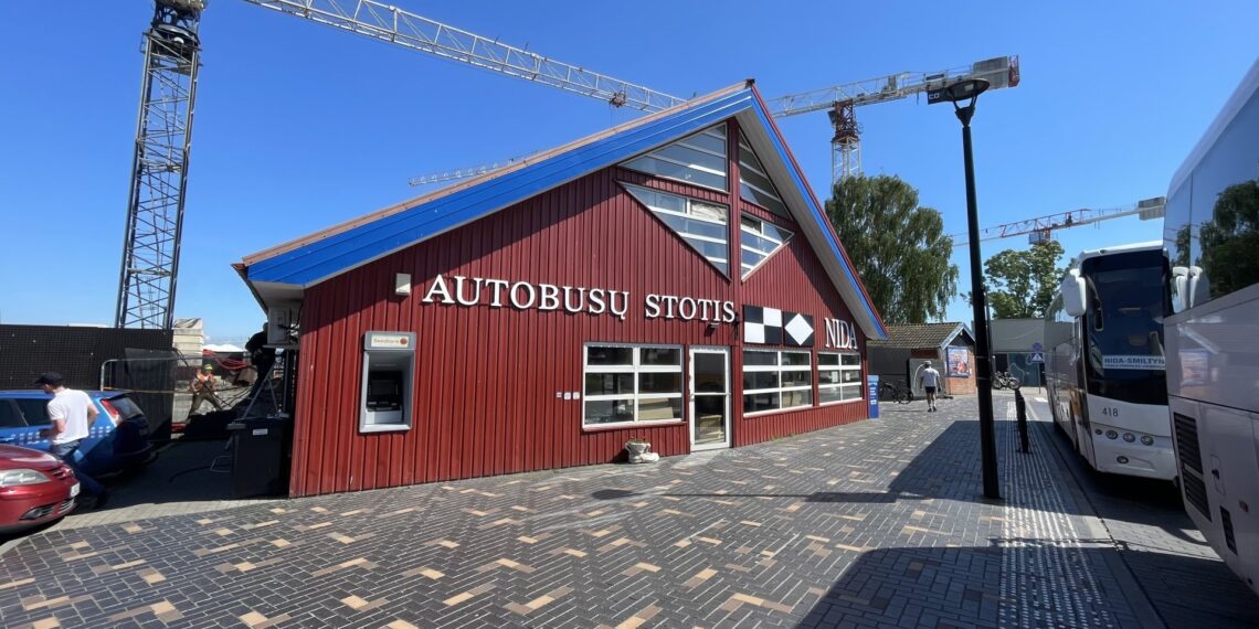 Nidos autobusų stotis/Neringos sav.nuotr.
