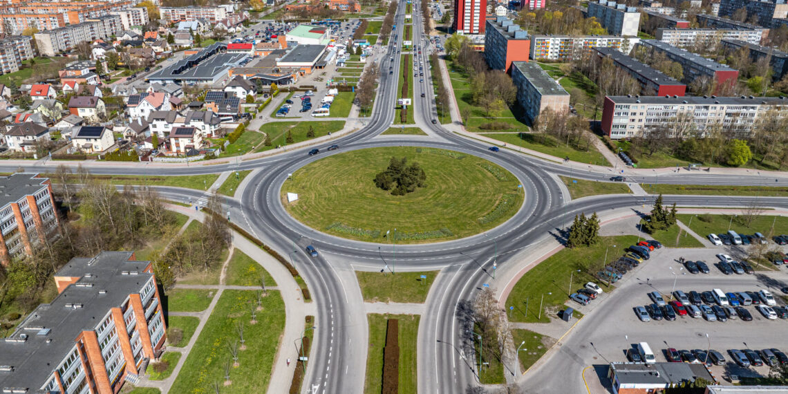 Klaipėdos centrinės dalies transporto žiedas/Klaipėdos m.sav.nuotr.