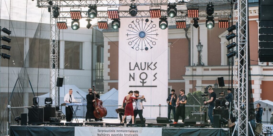 Tarptautinis nematerialaus kultūros paveldo festivalis „Lauksnos“/D. Rimeikos nuotr.