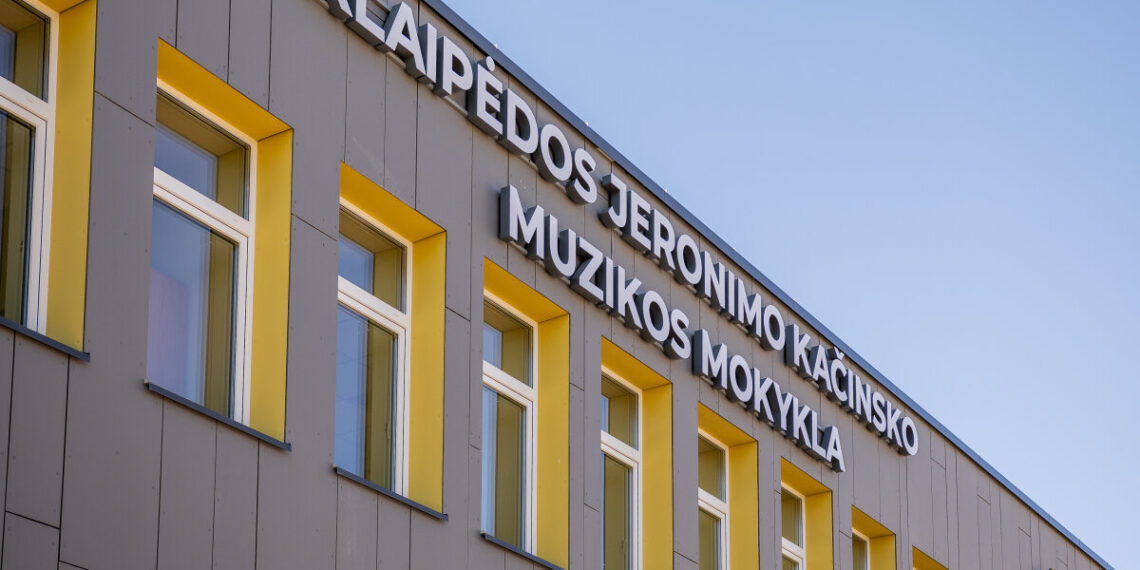Klaipėdos Jeronimo Kačinsko muzikos mokykla/Klaipėdos m.sav.nuotr.